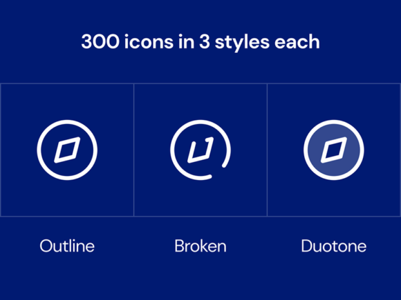 Styles of SWM Icons
