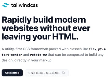 Tailwind CSS framework