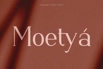 elegant serif font moetya similar to garamond modern feminine magazines logo luxurious layout