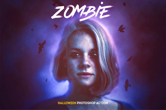 Zombie - Halloween Photoshop Action