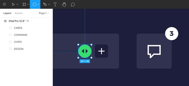 figma ellipse tool