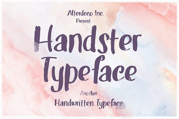 Handster Typeface 