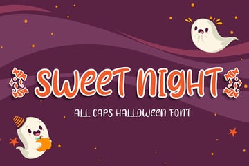 Sweet Night - Halloween Font