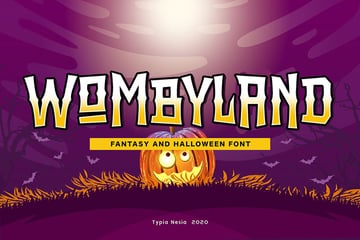 Wombyland - Fantasy Game Font