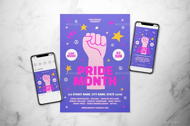 Pride Month Flyer 