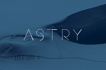 Astry Sans Serif Font Example Free