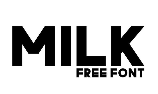 Milk - Best Sans Serif Fonts Free