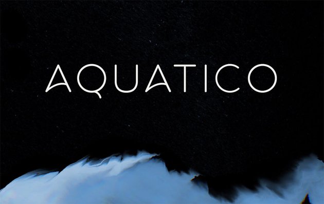 Aquatico - Modern Sans Serif Fonts Free