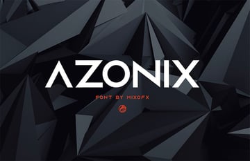 Azonix - Modern Sans Serif Font Free