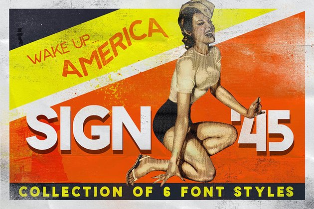 Sign 45 Typeface