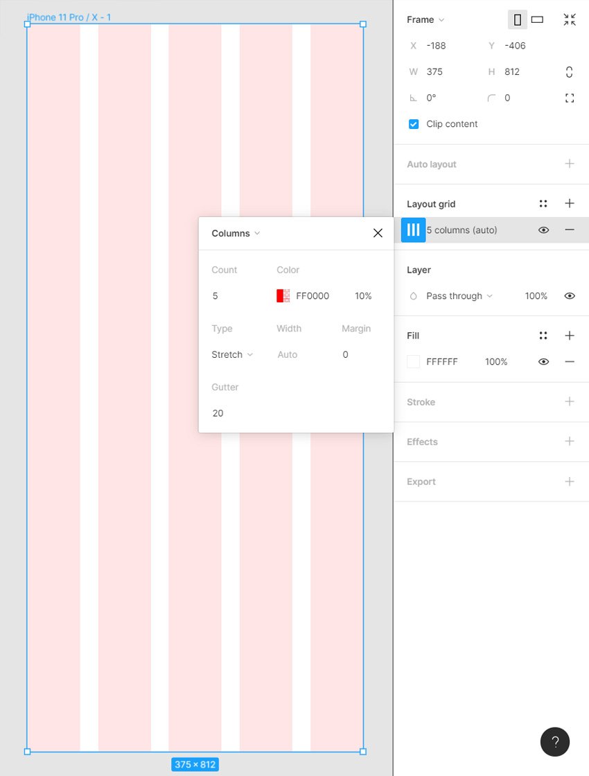 figma layout grid