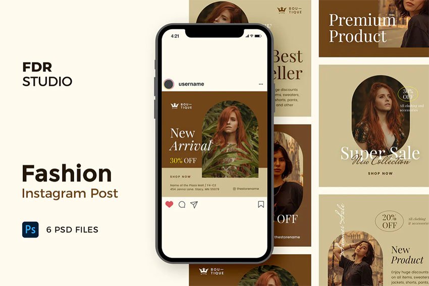 Fashion Instagram Grid Maker