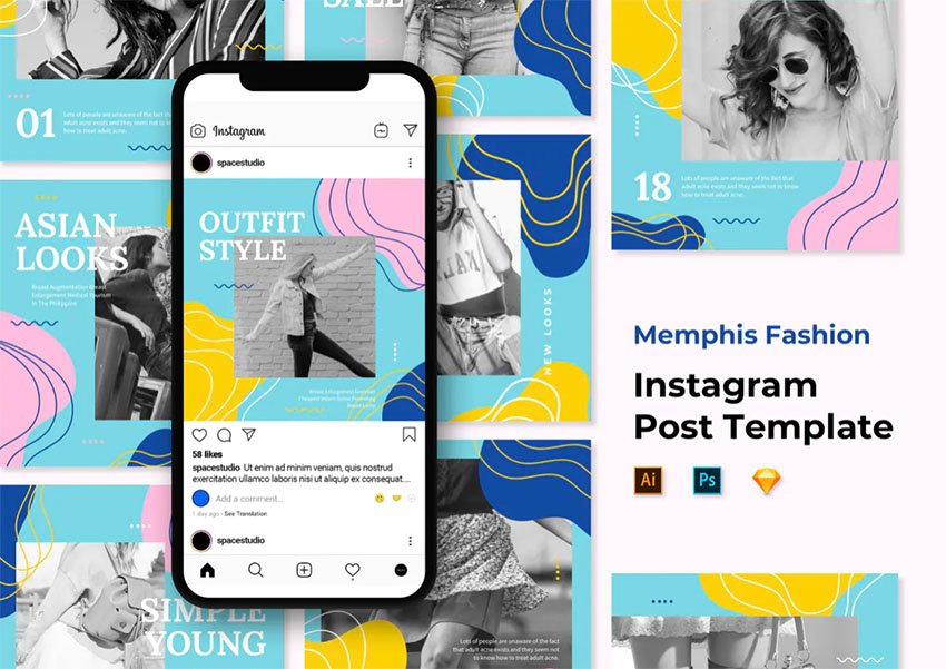 Instagram Post Layout Templates