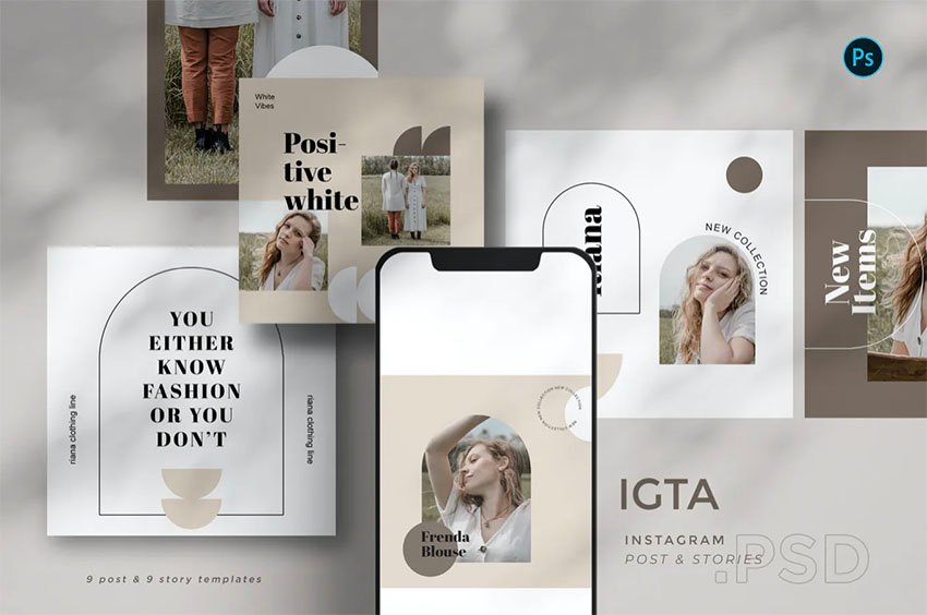 IGTA - Instagram Template