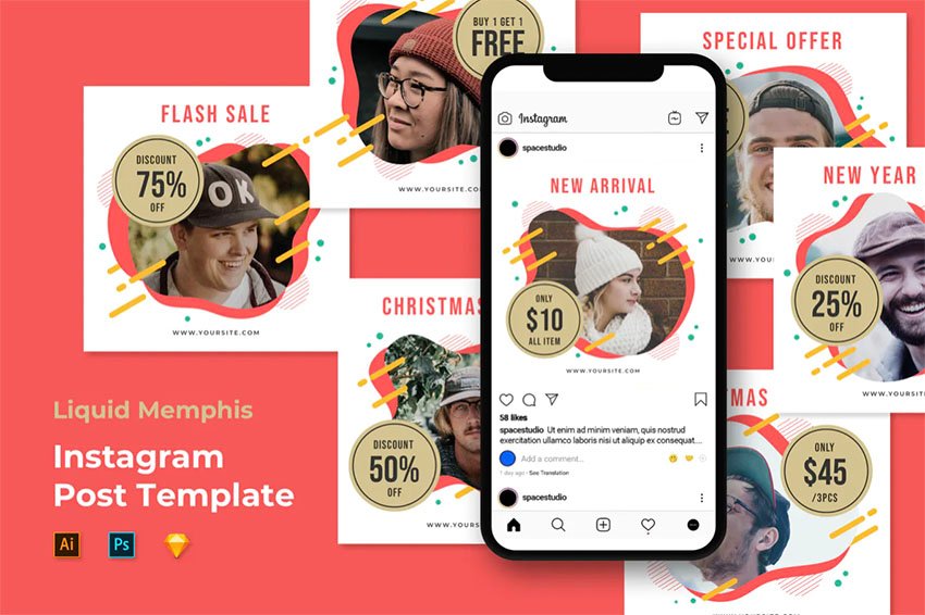 best instagram grid layouts