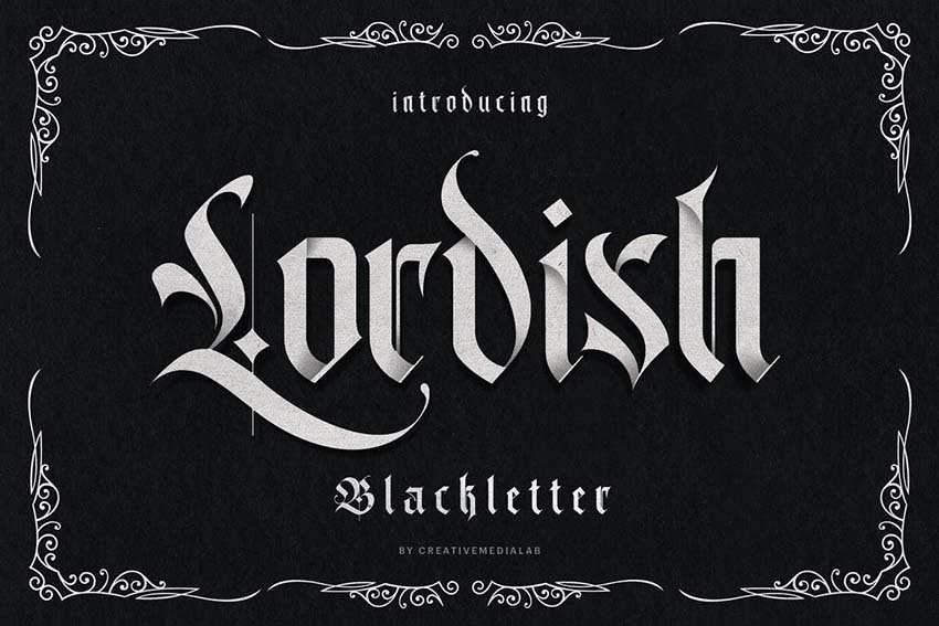 lordsh tattoo font