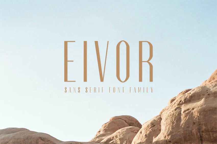Eivor Sans Serif Font Family