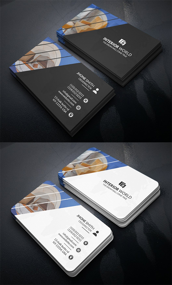 Interior Business Card Design