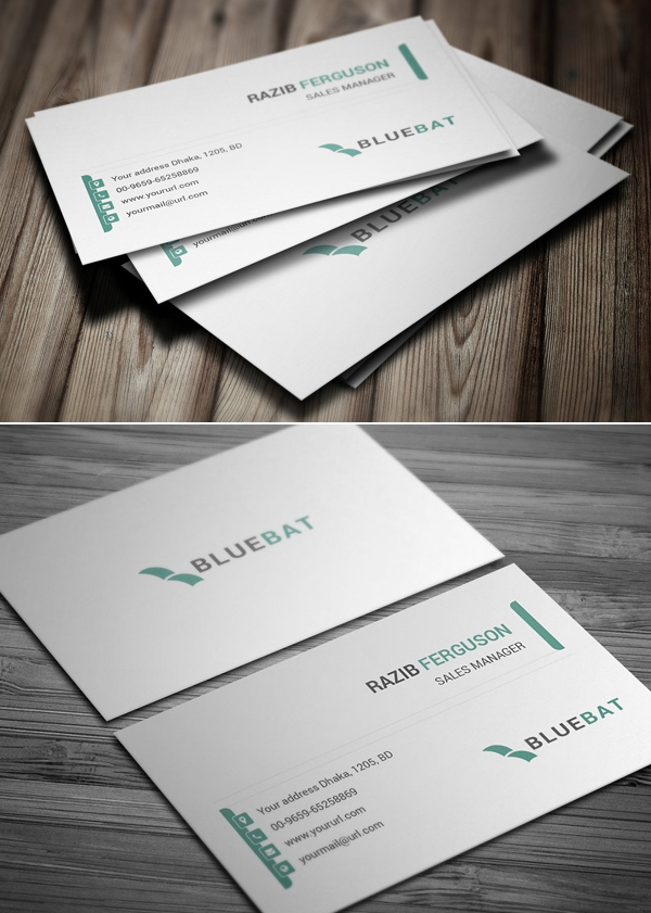 Simple Clean Business Card Design