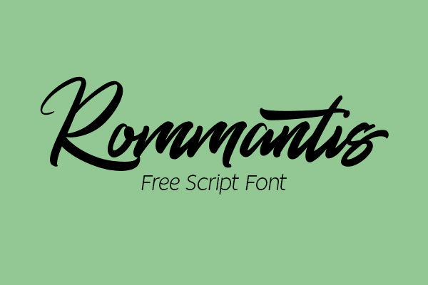 Rommantis Script Free Font