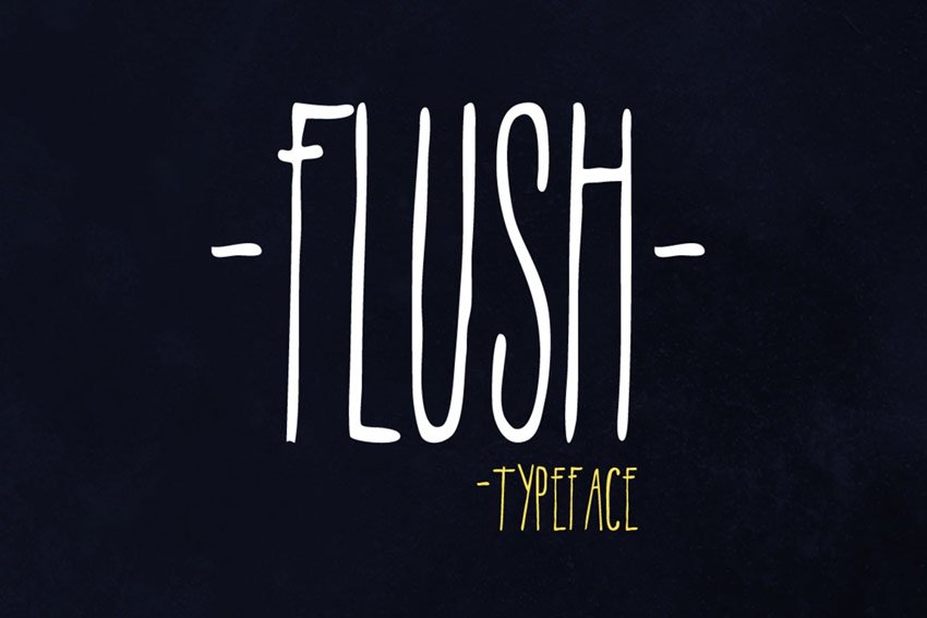 Flush Font