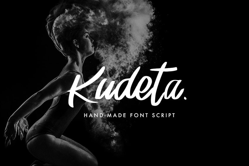 Kudeta - Handmade Font Script