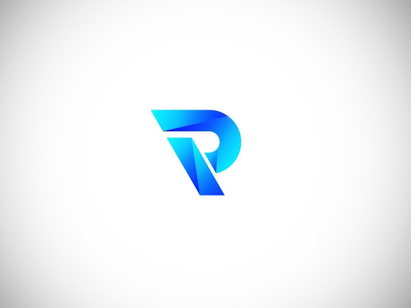 Logo with the initials letter P by Nezamur Rahman Free Font
