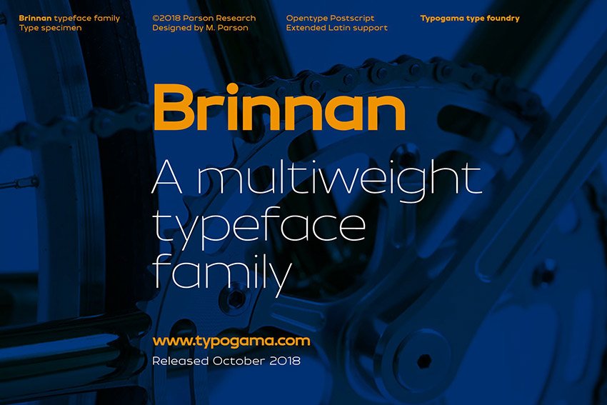 Brinnan Sans Serif Font