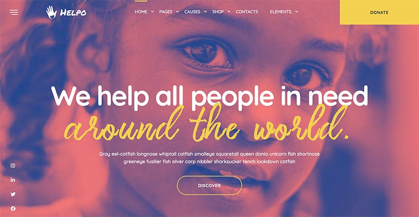 Helpo | Fundraising & Charity WordPress Theme