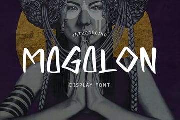 Magalon Unique Display Font