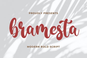 Bramesta - Modern Bold Script