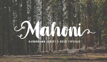 Mahoni - Script & Bold