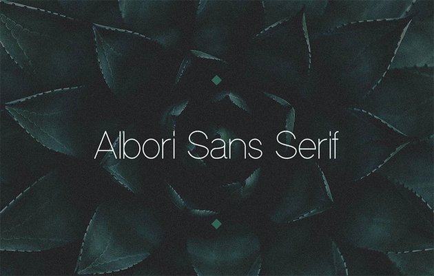 Albori Popular Sans Serif Font