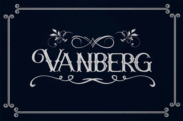 Vanberg Blackletter Font