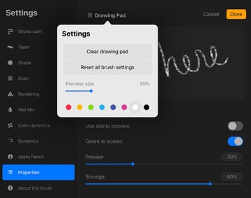 Procreate Drawing Pad