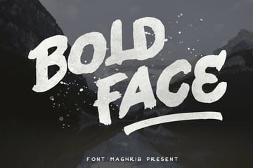 thick bold fonts