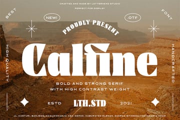 Calfine Cool Bold Fonts