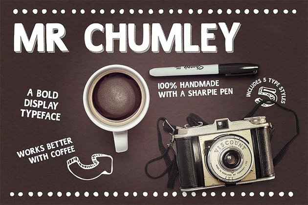 Mr Chumley Bold Sans Serif Font