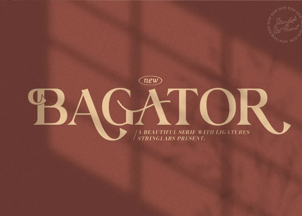 Bagator - Classic Serif Font