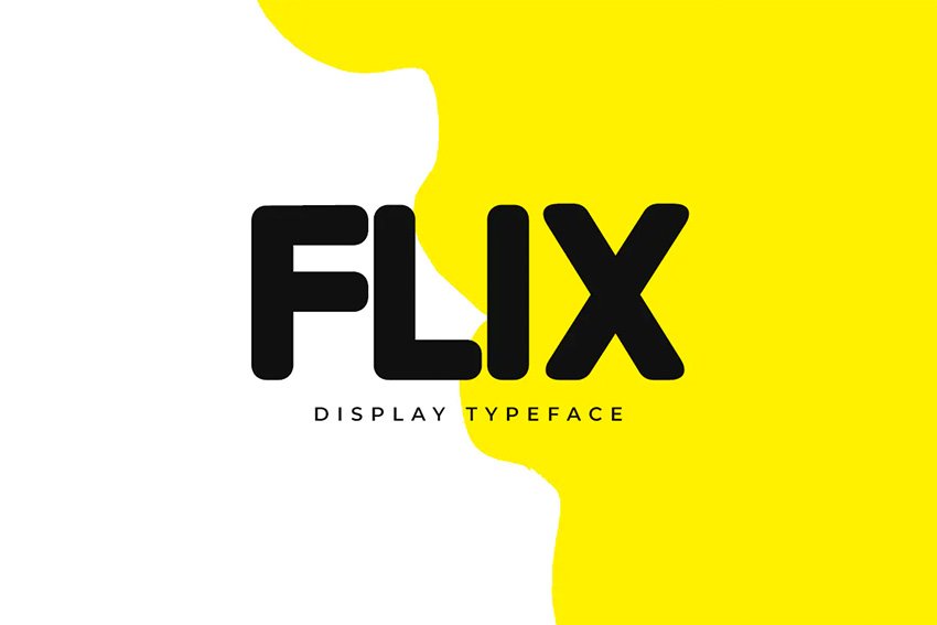 Flix Bold Fonts for Logos
