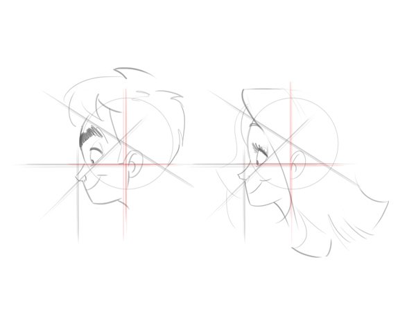 Cartoon Fundamentals: How to Draw a Cartoon Face Correctly - iDevie