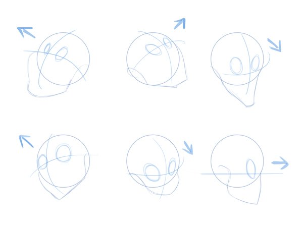 draw a cartoon face tutorial