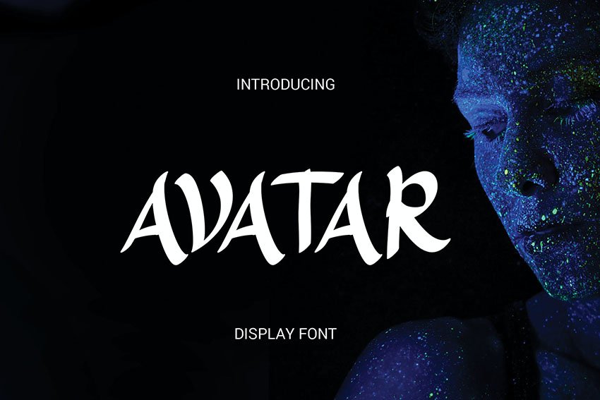 Avatar Display Font