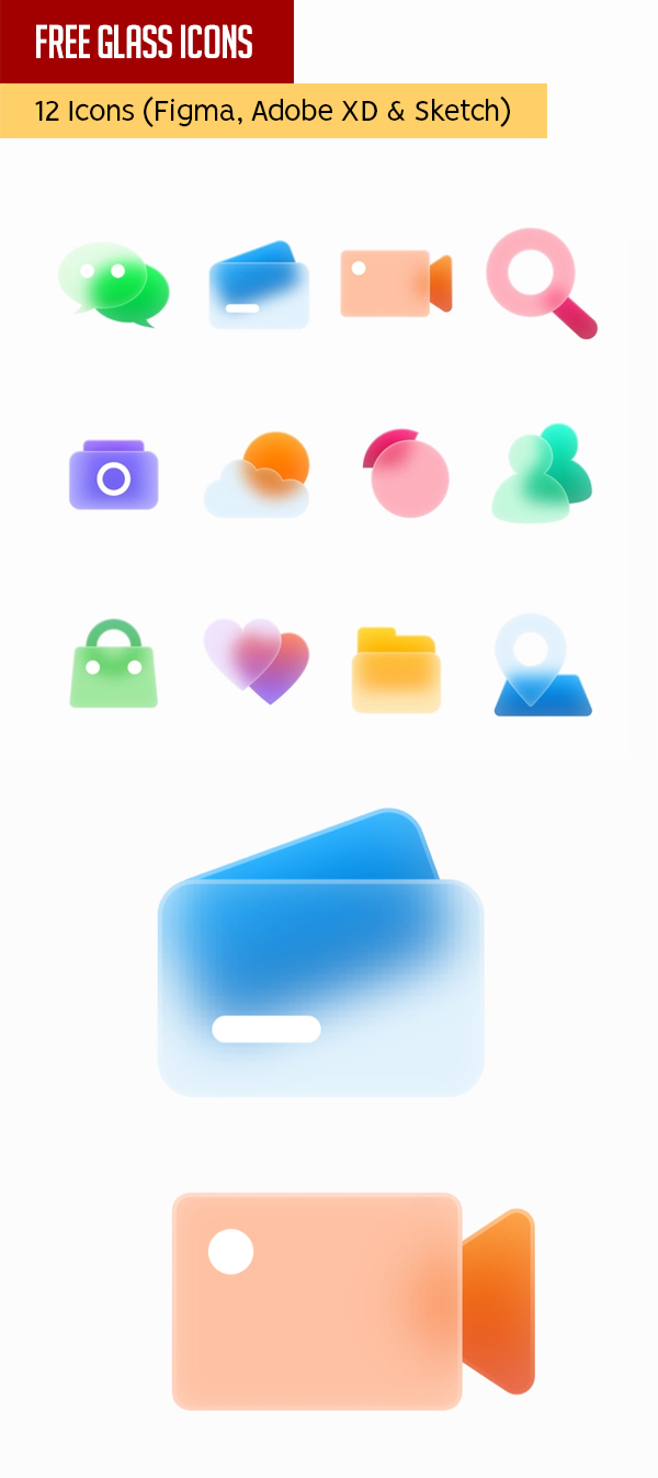 Free Glass Icons