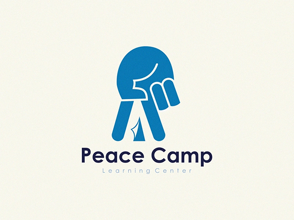 Peace Camp Logo Design