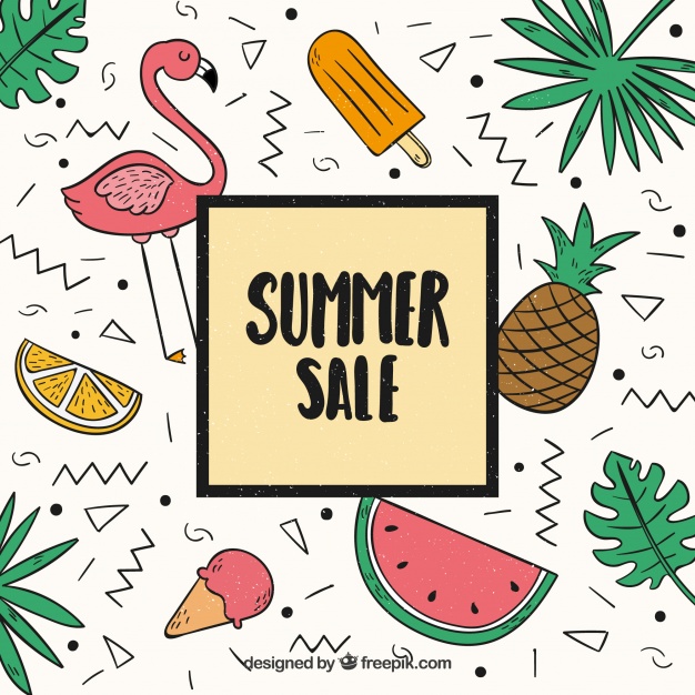 summer website themes summer sale background