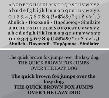 georgia typeface font specimen styles regular bold italic font family georgia
