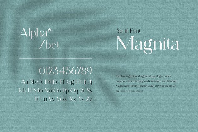 Magnita serif web font similar to Georgia font family georgia