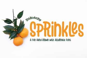 Sprinkles - Hand-Drawn Font