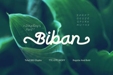 Biban Handwritten Script